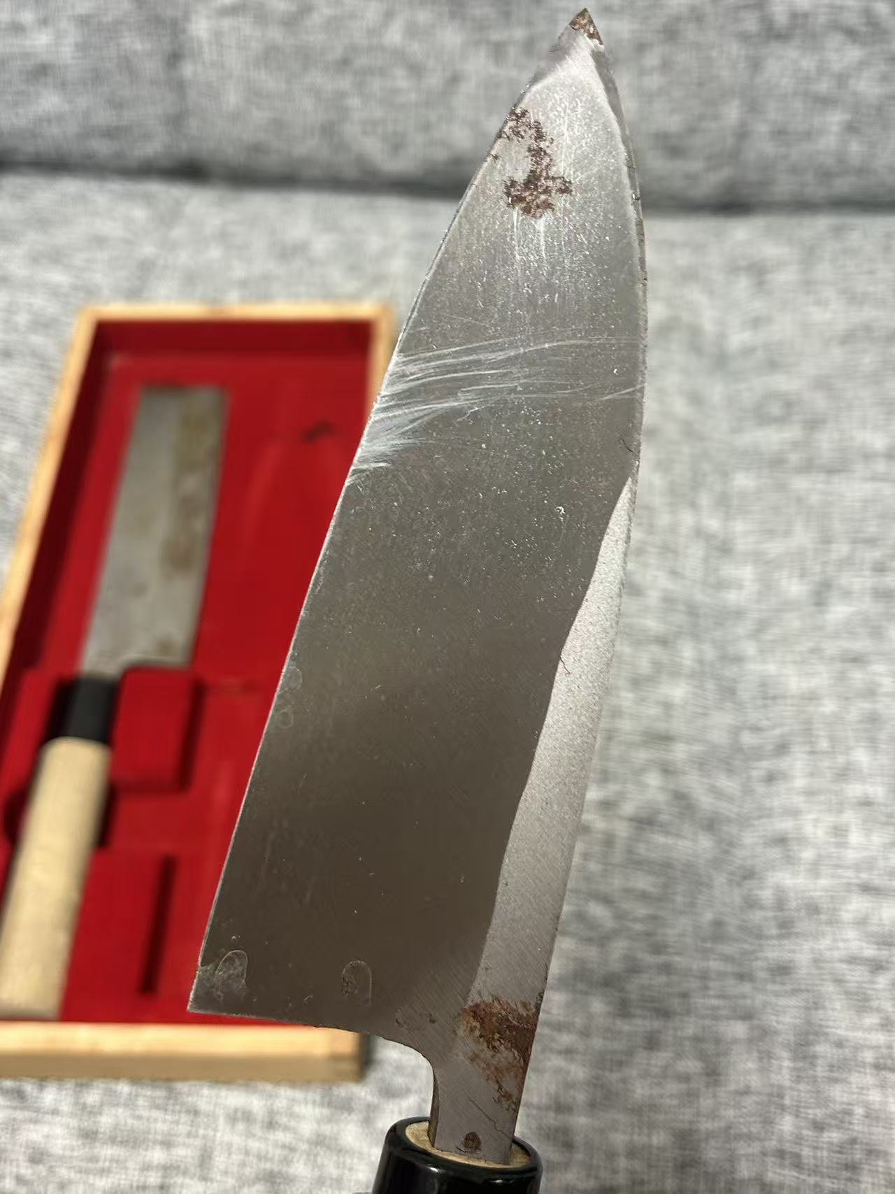 Seki Magoroku vintage deba knife